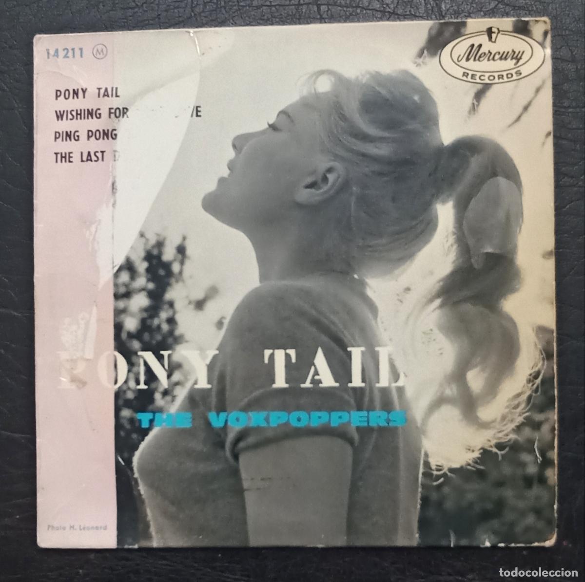 Discos de vinilo: EP THE VOXPOPPERS - PONY TAIL - MERCURY RECORDS