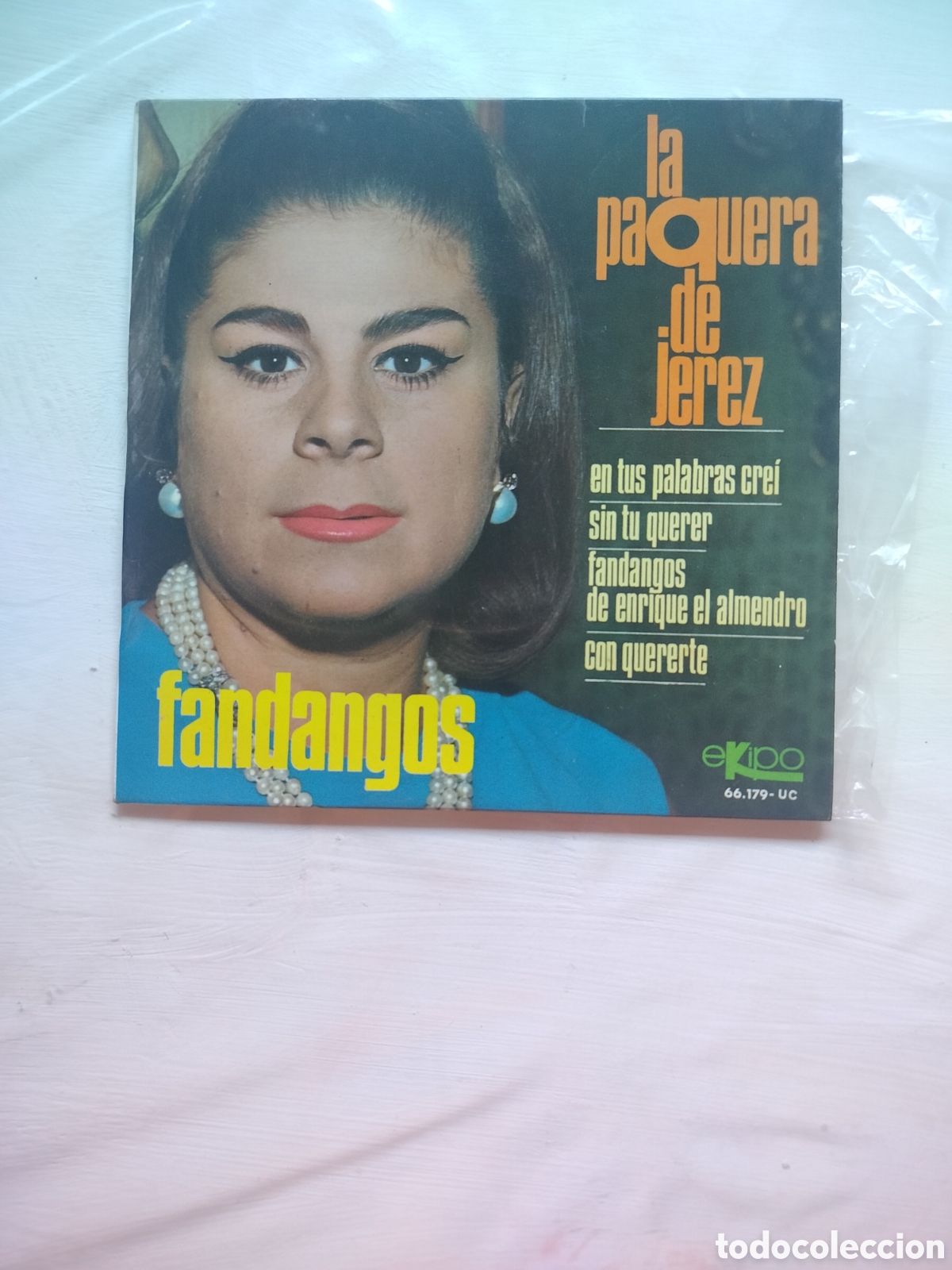 Discos de vinilo: La Paquera de Jerez EP