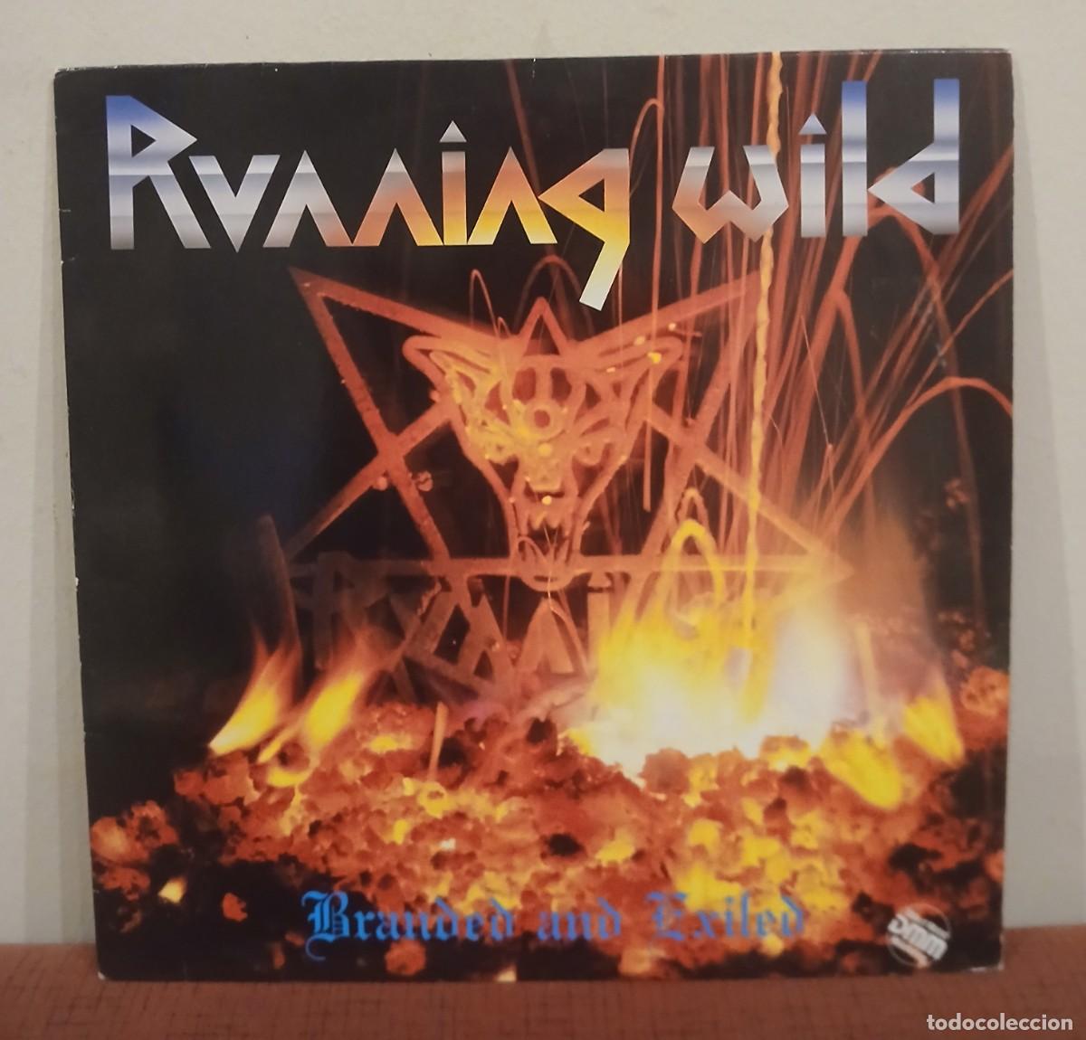 Discos de vinilo: VINILO BRANDED AND EXILED - LP DE RUNNING WILD