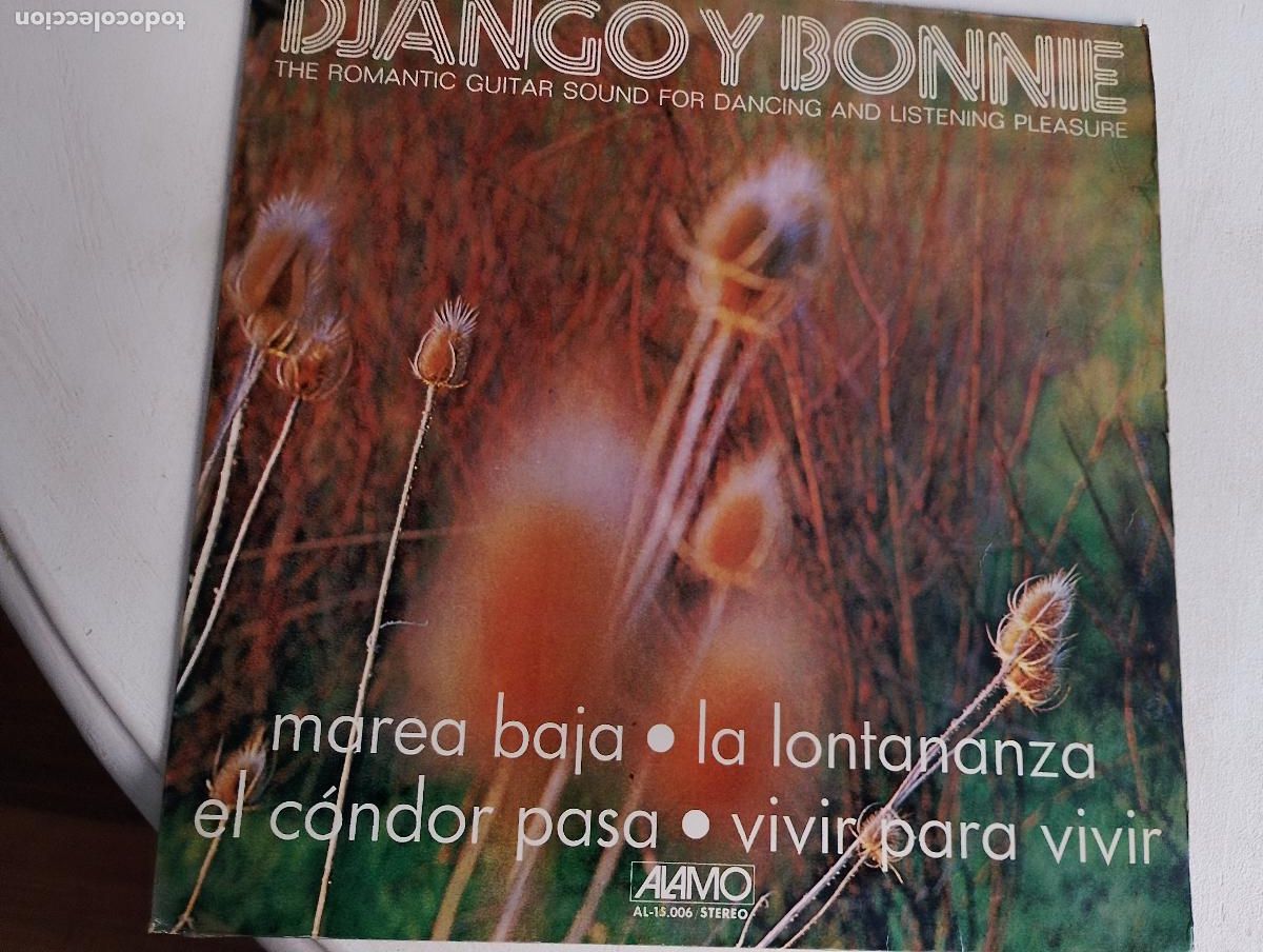 Discos de vinilo: django y bonnie the romantic guitar sound for dancing and listening pleasure, Jazz, Pop 1972
