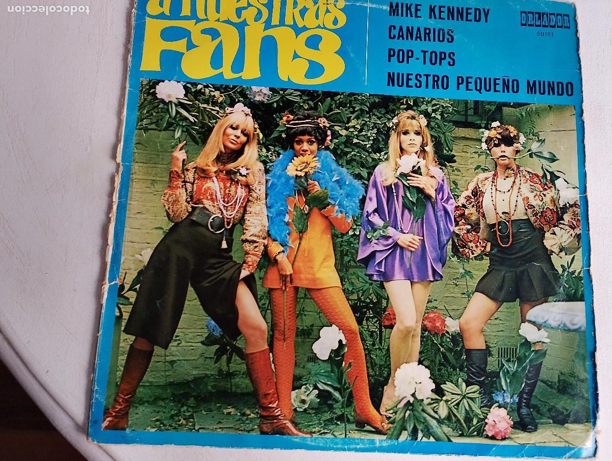Discos de vinilo: A Nuestras Fans,1969, ed espa&ntilde;ola,Rock, Funk / Soul, Pop