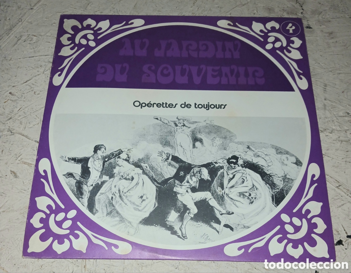 Discos de vinilo: Disco Vinilo LP Au Jardin Du Souvenir Vol. 4 - Op&eacute;rettes De Toujours (RCA / Reader's Digest)
