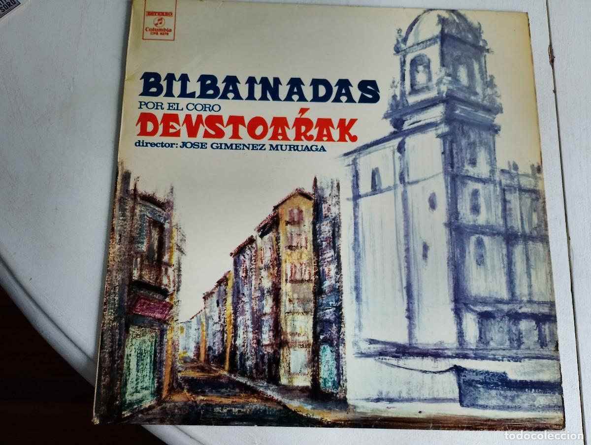 Discos de vinilo: Los Txikis &ndash; Bilbainadas, por el coro deustoarak, jose gimenez muruaga,1973