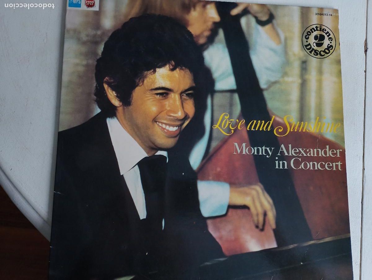 Discos de vinilo: Monty Alexander In Concert&ndash; Love And Sunshine, 2 LPS, ed espa&ntilde;ola, 1984,Latin Jazz, So