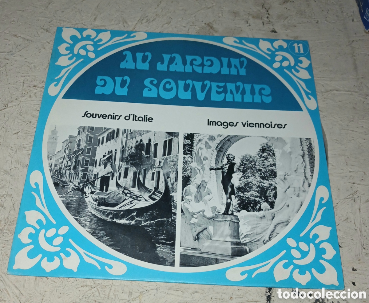 Discos de vinilo: Disco Vinilo LP Au Jardin Du Souvenir Vol. 11 - Souvenirs d'Italie / Images viennoises RCA