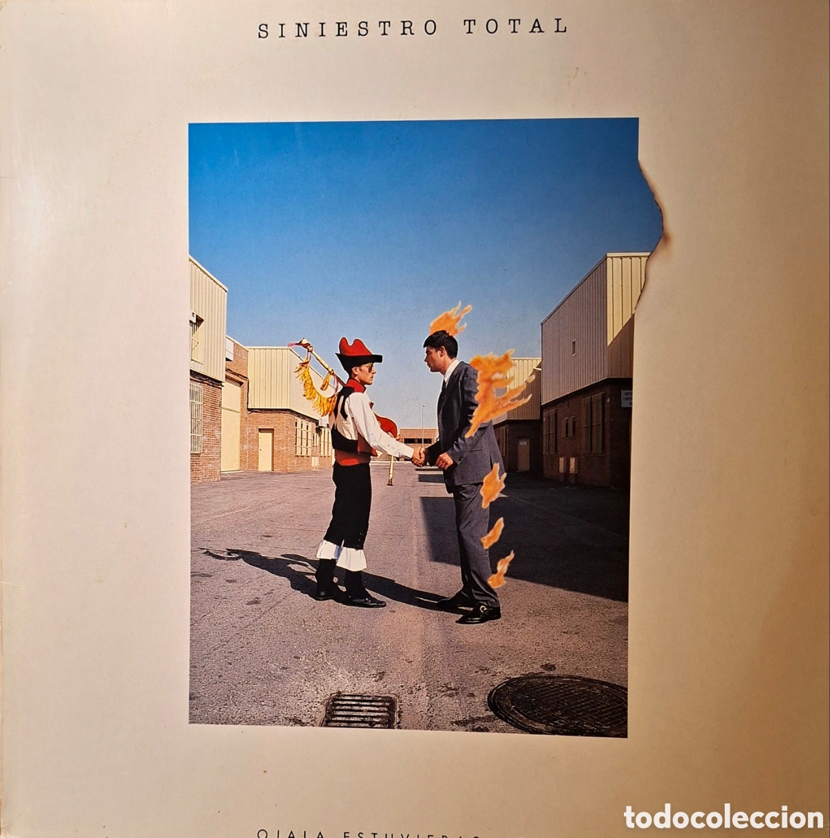 Discos de vinilo: SINIESTRO TOTAL, Ojal&aacute; Estuvieras Aqu&iacute;. 2 &times; Vinyl, LP, Compilation, Stereo