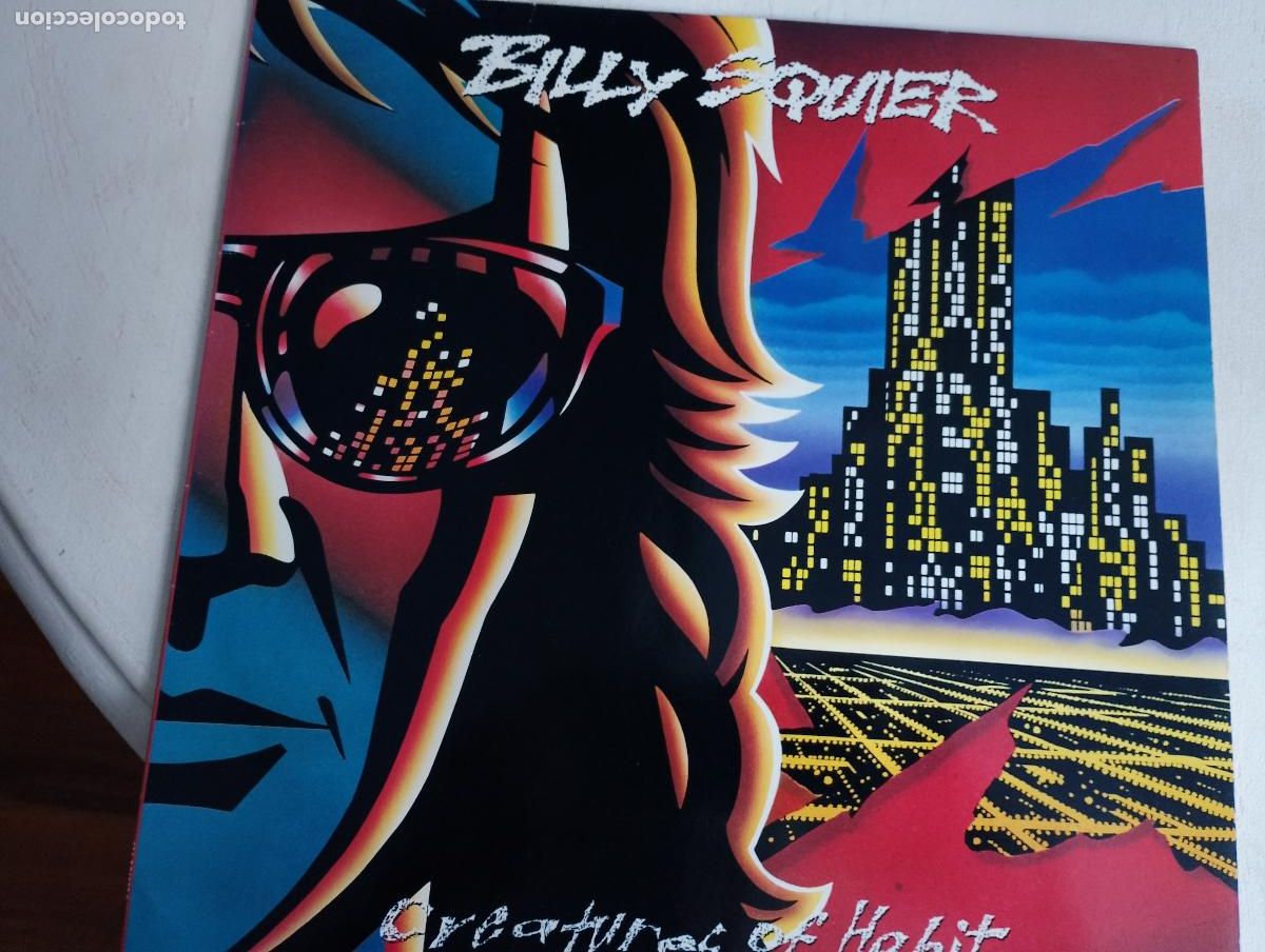 Discos de vinilo: Billy Squier &ndash; Creatures Of Habit,1991, Hard Rock, Pop Rock
