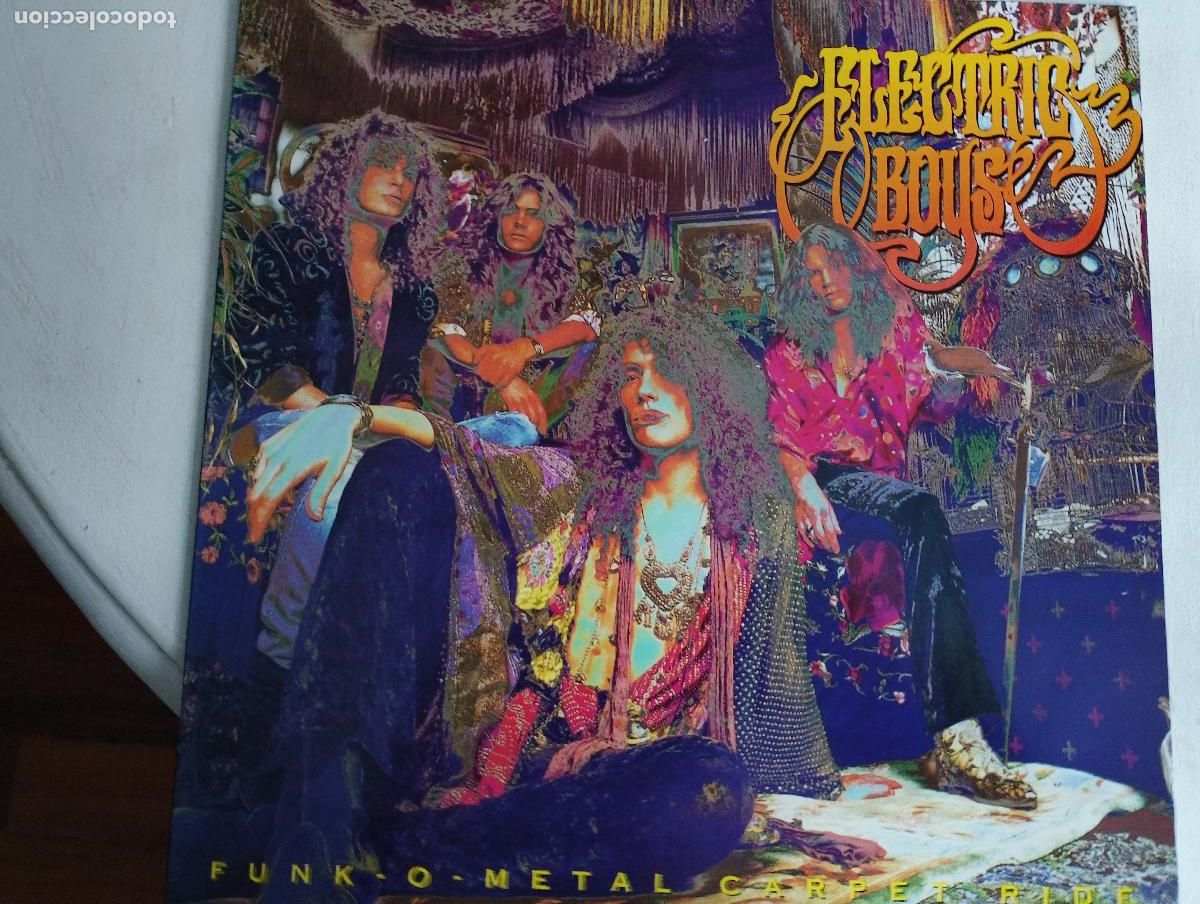 Discos de vinilo: Electric Boys &ndash; Funk-O-Metal Carpet Ride, 1990. Funk Metal, leer comentario,