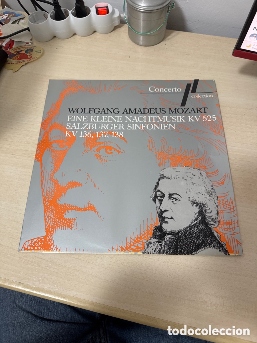 Discos de vinilo: DISCO VINILO WOLFGANG AMADEUS MOZART 1989