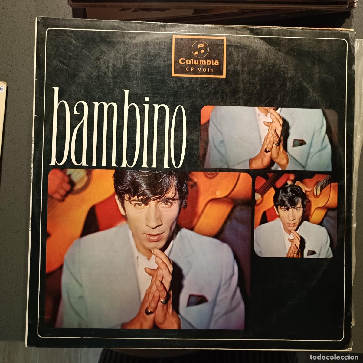 Discos de vinilo: Bambino - La &uacute;ltima noche, Cobard&iacute;a, Poema 12, Reirse, ... - LP. sello Columbia 1967