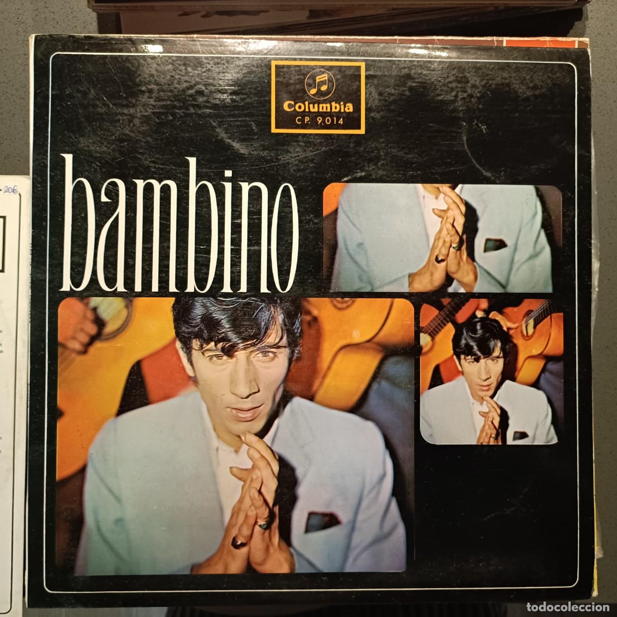 Discos de vinilo: Bambino - La &uacute;ltima noche, Cobard&iacute;a, Poema 12, Reirse, ... - LP. sello Columbia 1967