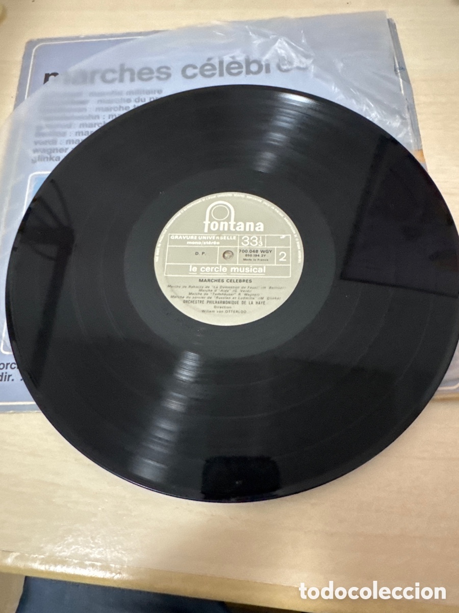 Discos de vinilo: DISCO VINILO MARCHES CELEBRES FONTANA - Foto 3