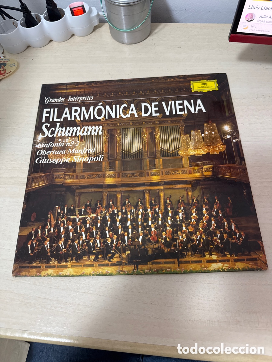 Discos de vinilo: DISCO VINILO FILARM&Oacute;NICA DE VIENA SCHUMANN SINFON&Iacute;A N&uacute;mero 2 1984