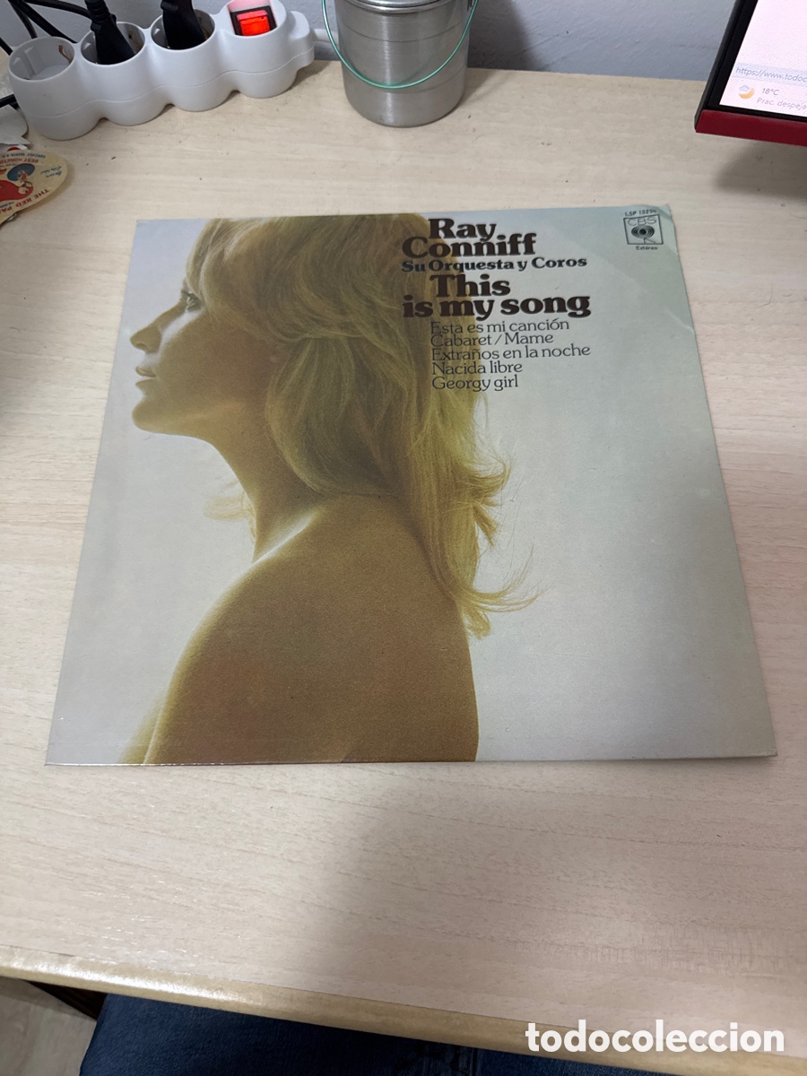 Discos de vinilo: DISCO VINILO RAY CONNIFF SU ORQUESTA Y COROS THIS IS MY SONG 1976