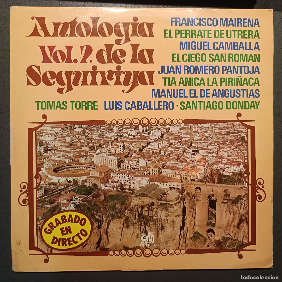 Discos de vinilo: Antolog&iacute;a de la Sequiriya, vol. 2 - Varios - LP. Gramusic 1977