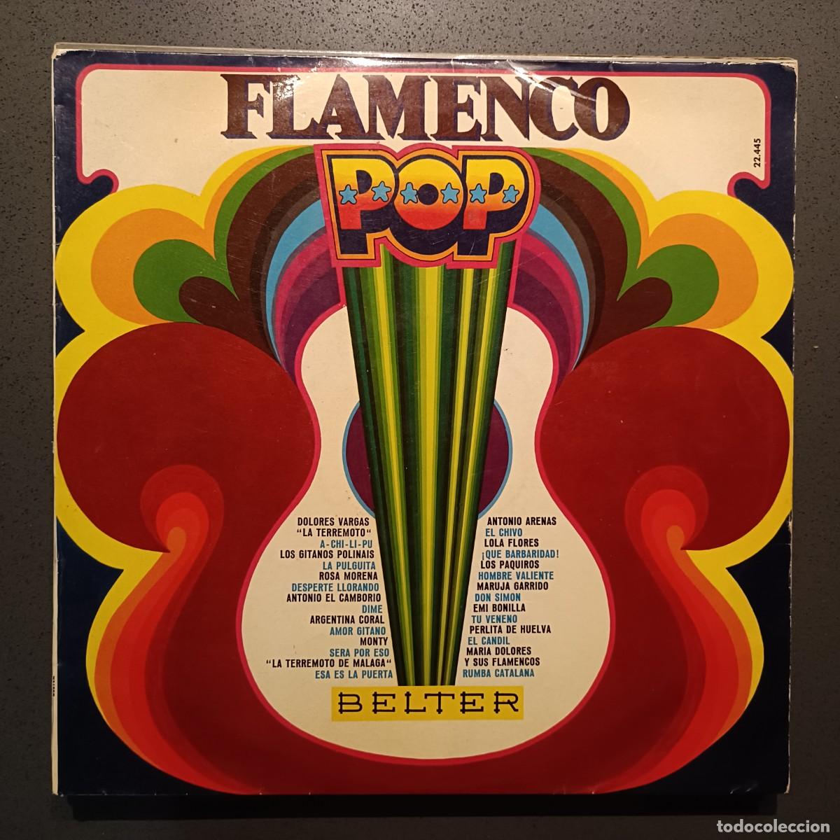 Discos de vinilo: Flamenco Pop - Varios - LP. sello Belter 1970