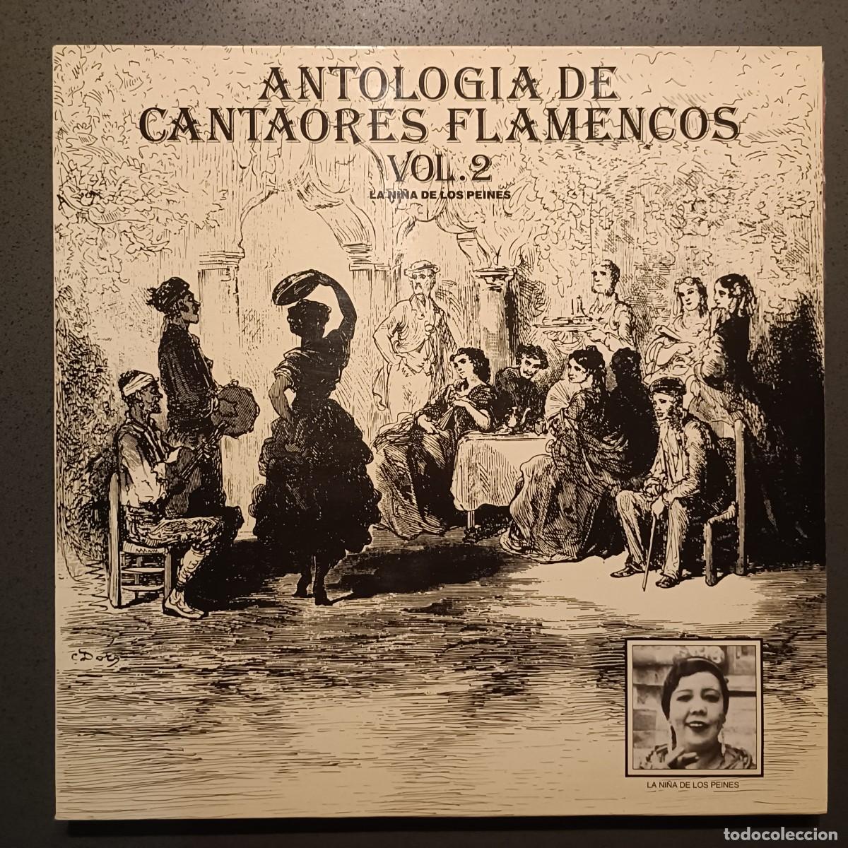 Dischi in vinile: La Ni&ntilde;a de los Peines - Antolog&iacute;a de Cantaores Flamencos, vol. 2 - LP. sello EMI 1988