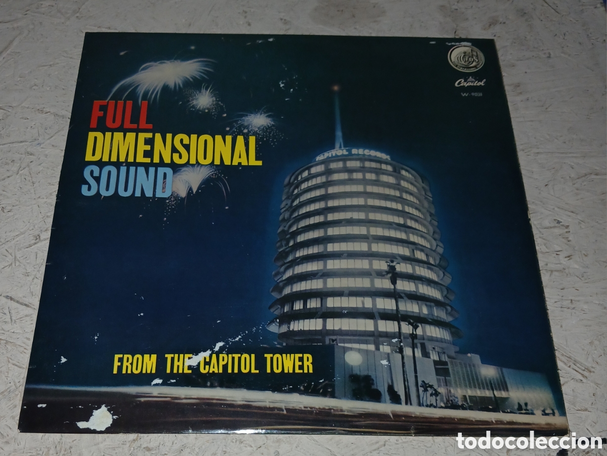 Discos de vinilo: Disco Vinilo LP: Various - Full Dimensional Sound From The Capitol Tower (Capitol Records / FDS Demo