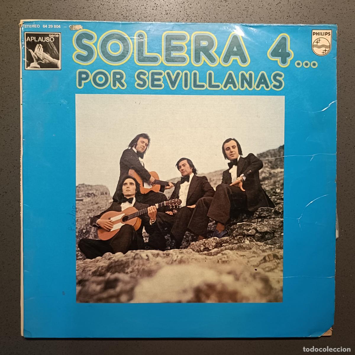 Discos de vinilo: Solear 4 ... por Sevillanas - LP. sello Philips 1974 (Sevillanas)