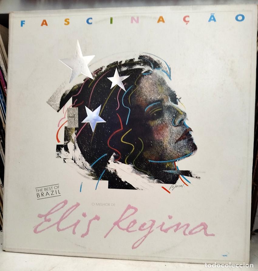 Discos de vinilo: Brasil: Elis Regina. Fascina&ccedil;ao. Doble LP