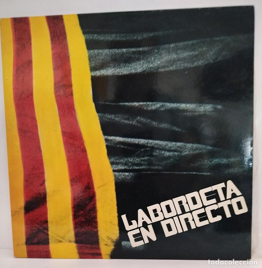 Discos de vinilo: Labordeta en directo. Movieplay Serie Gong. Gatefold