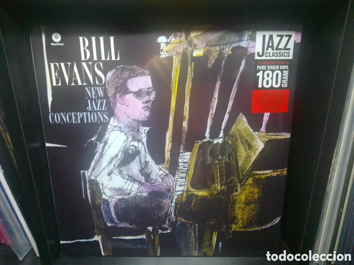 Discos de vinilo: Bill Evans &ndash; New Jazz Conceptions - Reedi. Vinilo 180 gr. (WaxTime, 2012) - Piano Jazz - Precintado