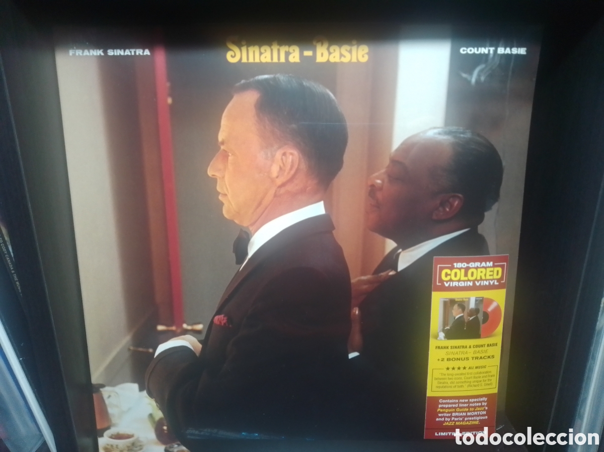 Discos de vinilo: Frank Sinatra & Count Basie &lrm;&ndash; Sinatra-Basie - Reedici&oacute;n vinilo rojo 180 gramos (2021) - Precintado