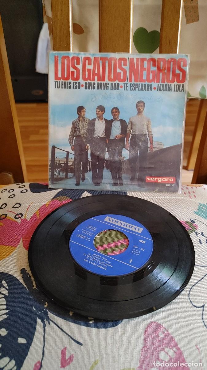Discos de vinilo: LOS GATOS NEGROS-EP MARIA LOLA +3