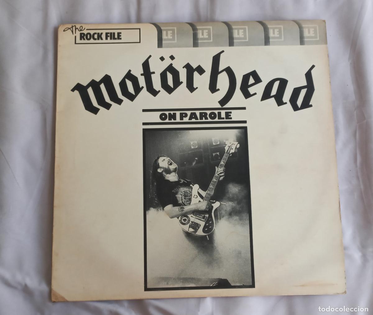 Discos de vinilo: Mot&ouml;rhead &ndash; On Parole, 1979, UK, LP Vinilo. United Artists Records &ndash; LBR 1004
