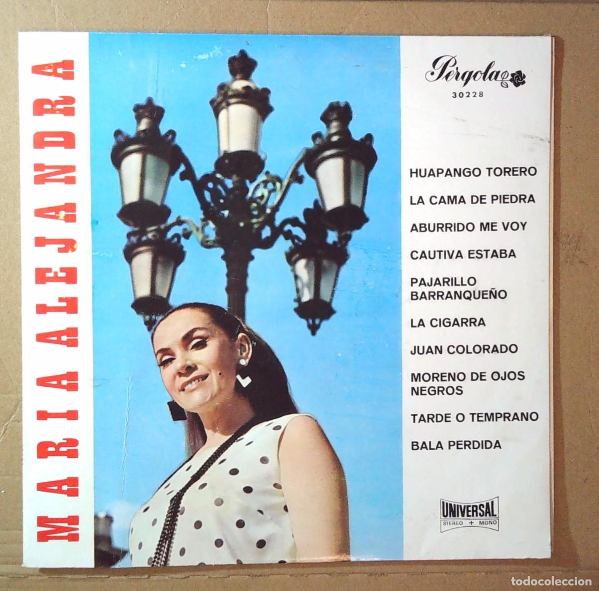Discos de vinilo: musica mexicana maria alejandra universal pergola 30228 circulo de lectores esp&ntilde;a huapango torero la