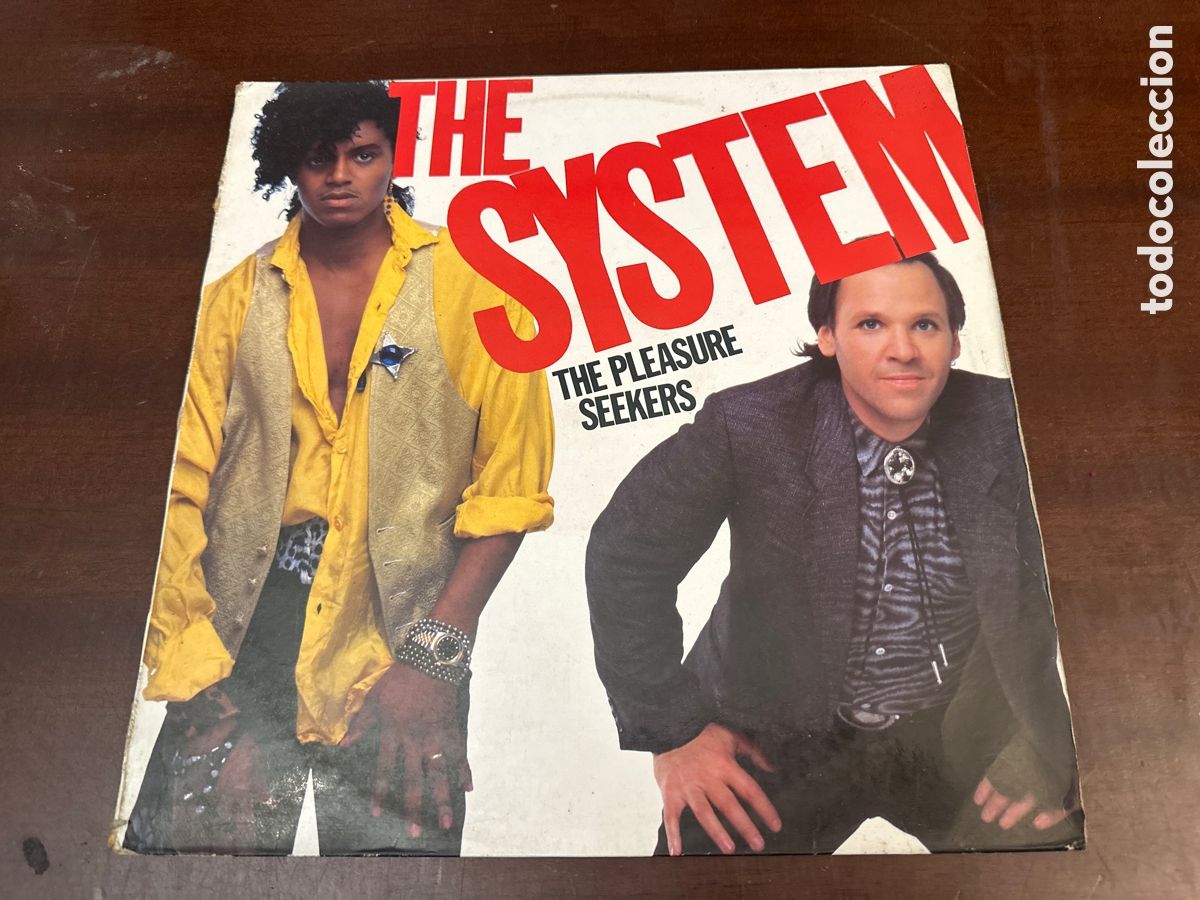 Discos de vinilo: The System &lrm;&ndash; The Pleasure Seekers - LP POLYDOR 1985 - Foto 7