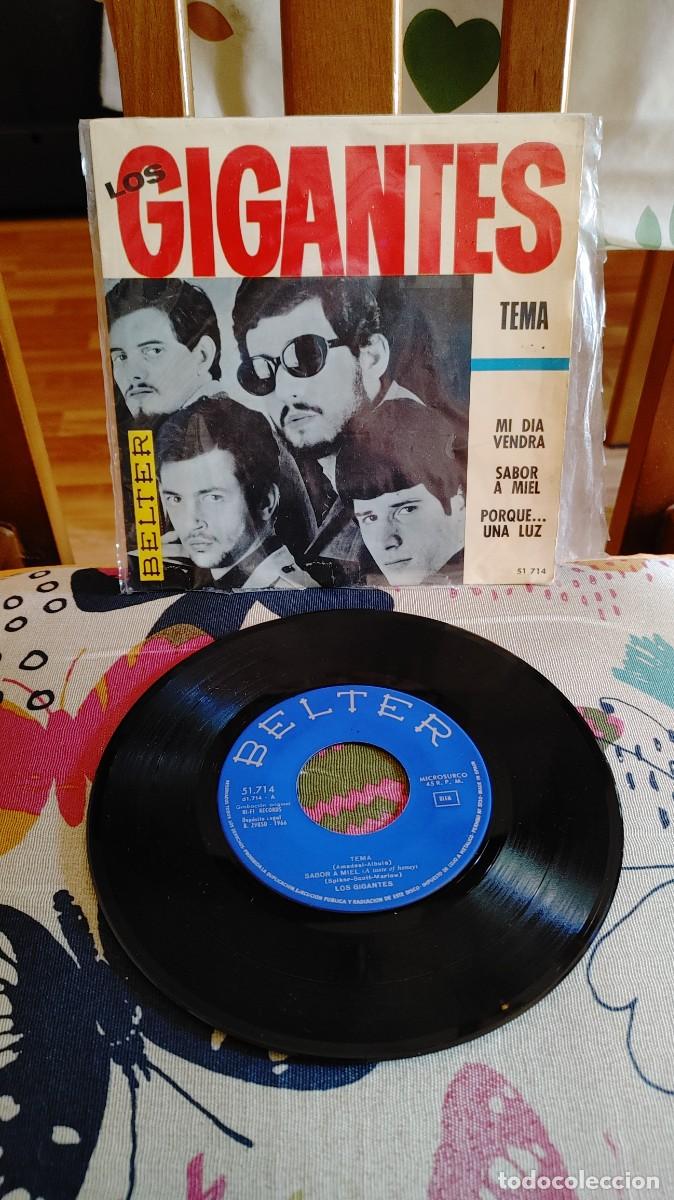 Discos de vinilo: LOS GIGANTES-EP TEMA +3