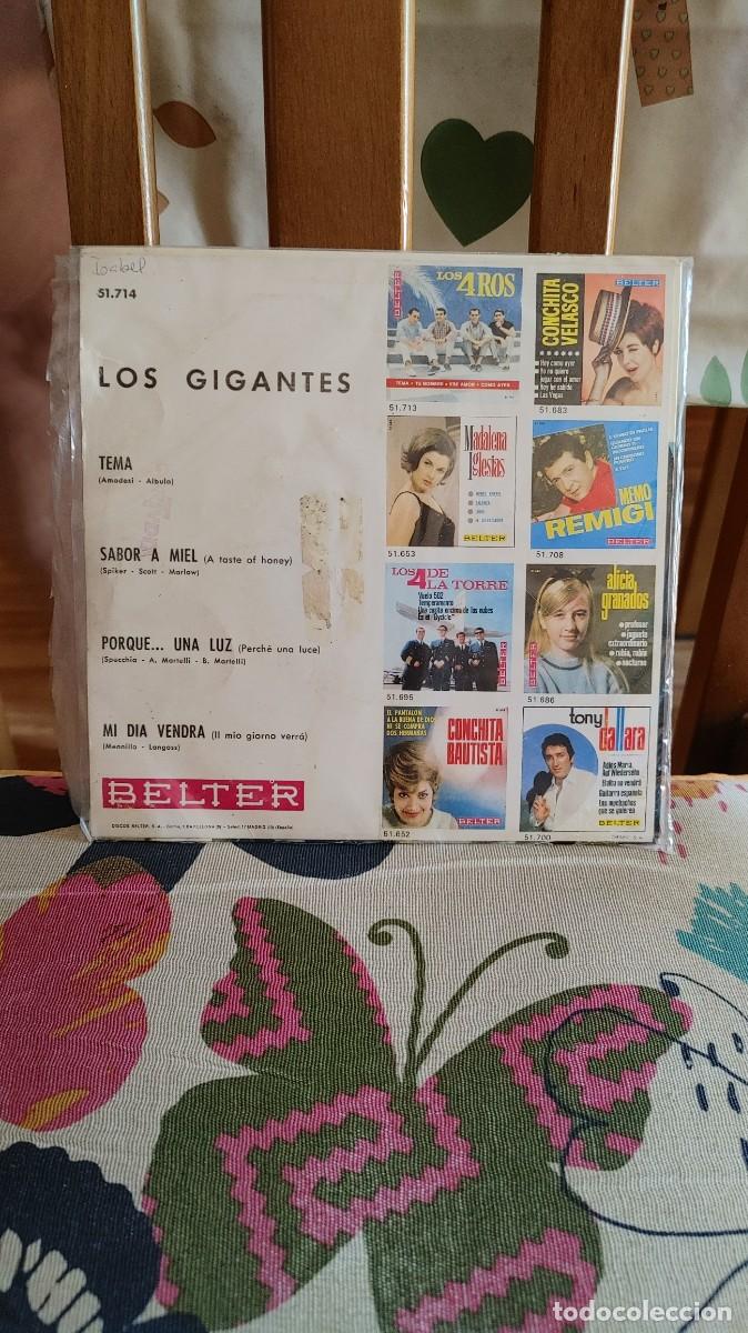 Discos de vinilo: LOS GIGANTES-EP TEMA +3 - Foto 2