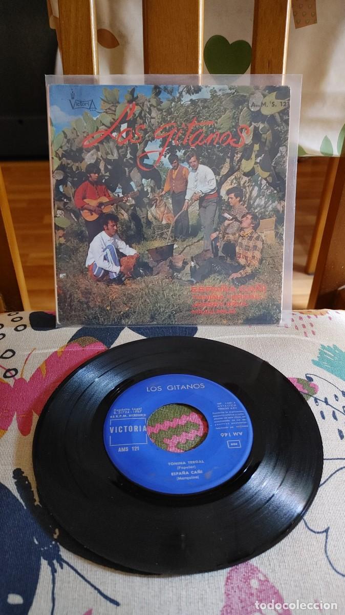 Discos de vinilo: LOS GITANOS-EP ESPA&Ntilde;A CA&Ntilde;I +3