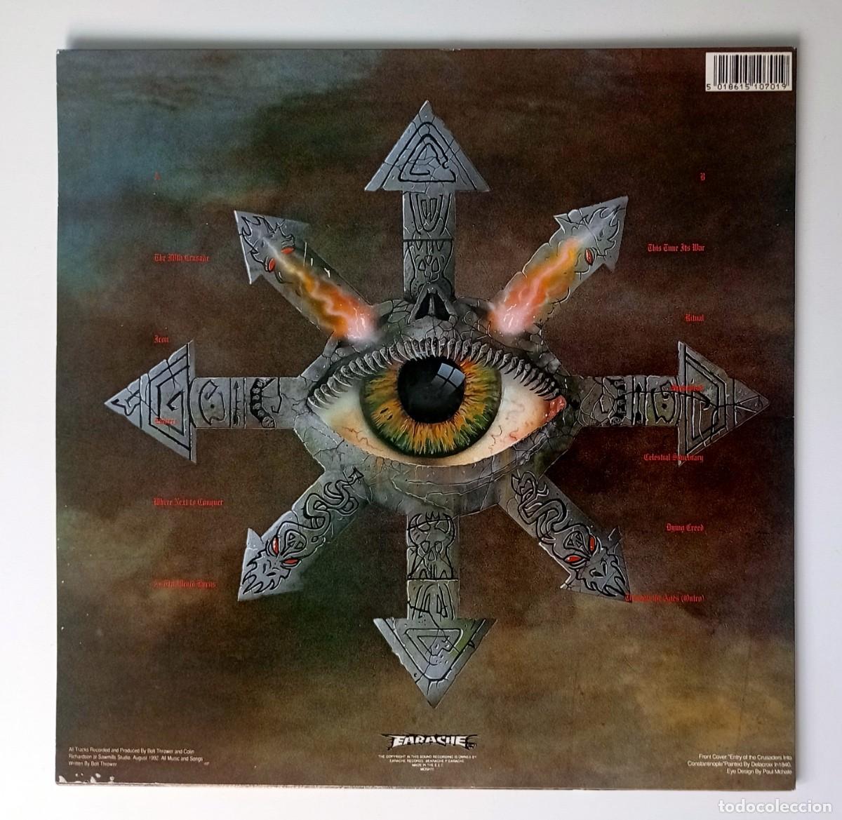 Discos de vinilo: LP BOLT THROWER - THE IVth CRUSADE - Foto 2