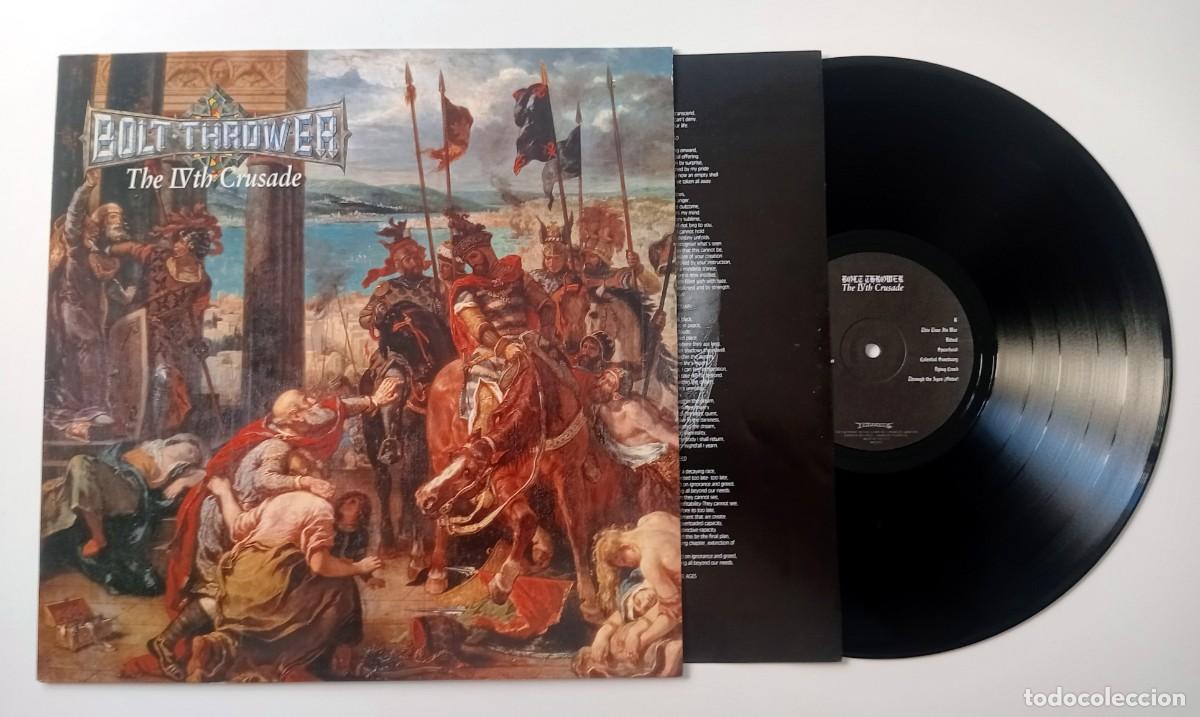 Discos de vinilo: LP BOLT THROWER - THE IVth CRUSADE - Foto 3