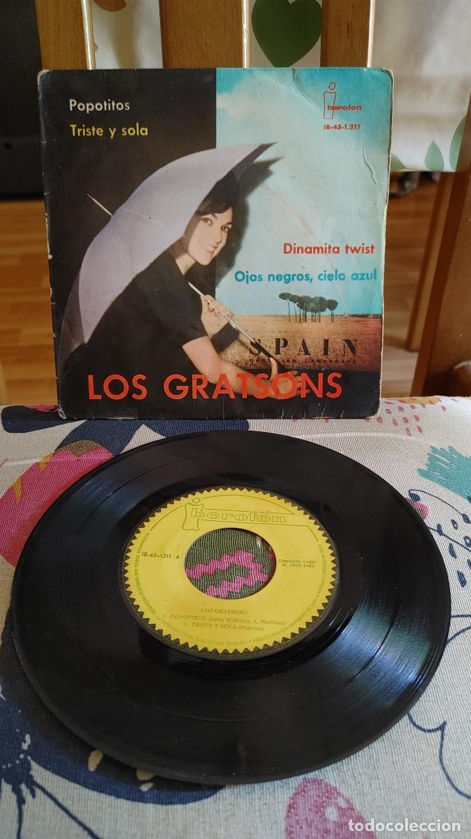 Discos de vinilo: LOS GRATSONS-EP POPOTITOS +3-PORT. REGULAR