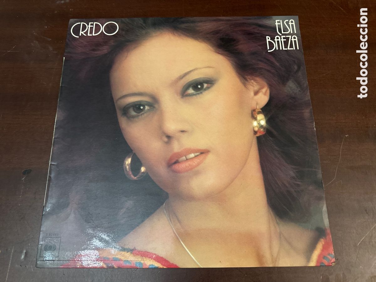 Discos de vinilo: ELSA BAEZA CREDO LP 1977 CBS EDICION ESPA&Ntilde;OLA SPAIN
