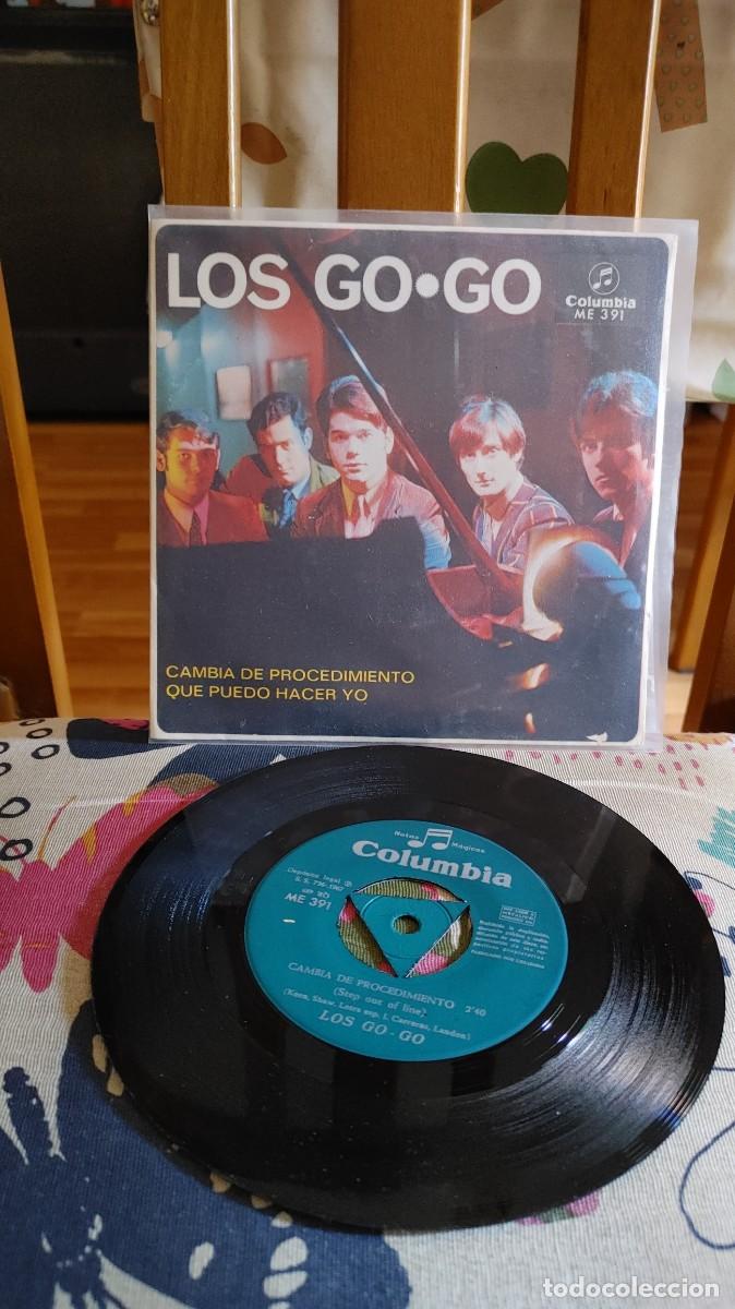 Discos de vinilo: LOS GO GO-SINGLE CAMBIA DE PROCEDIMIENTO-NUEVO