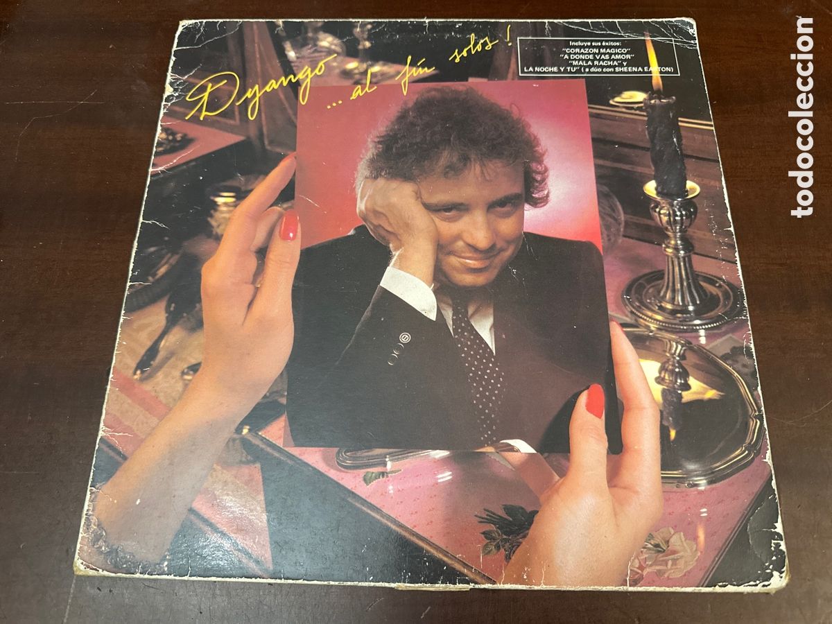 Discos de vinilo: DYANGO - AL FIN SOLOS - LP - ODEON 1984 SPAIN CON LETRAS - Foto 9