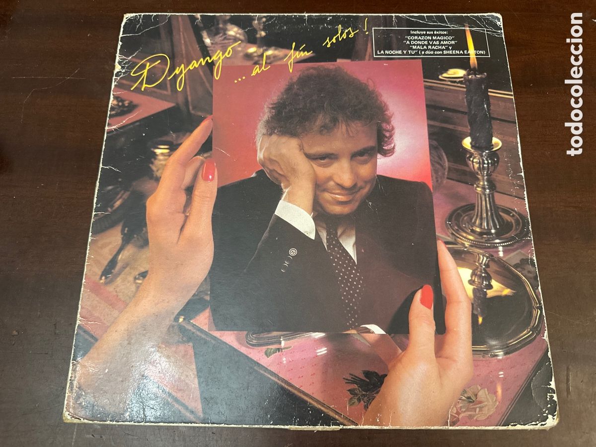 Discos de vinilo: DYANGO - AL FIN SOLOS - LP - ODEON 1984 SPAIN CON LETRAS