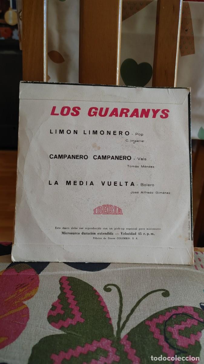 Discos de vinilo: LOS GUARANYS-EP LIMON LIMONERO +2 - Foto 2