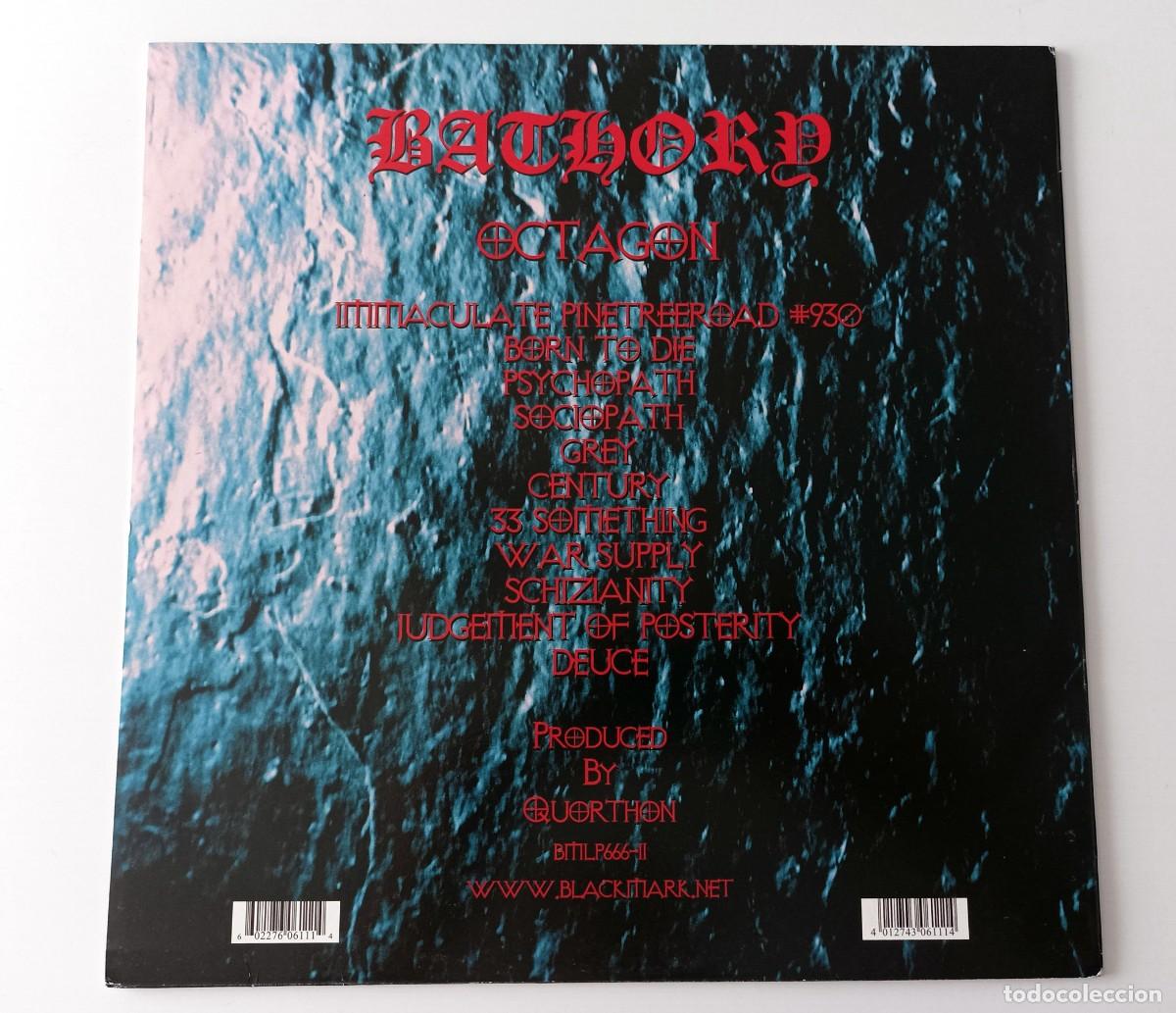 Discos de vinilo: LP BATHORY - OCTAGON - Foto 2