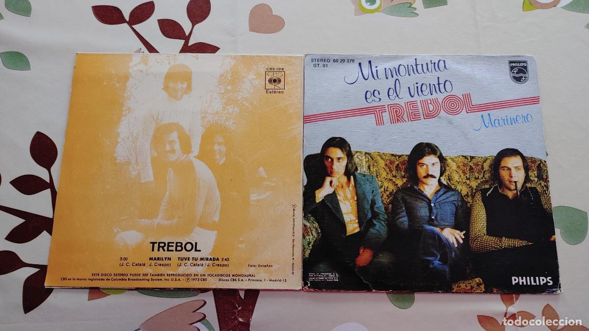 Discos de vinilo: TREBOL-LOTE DE DOS SINGLES - Foto 2