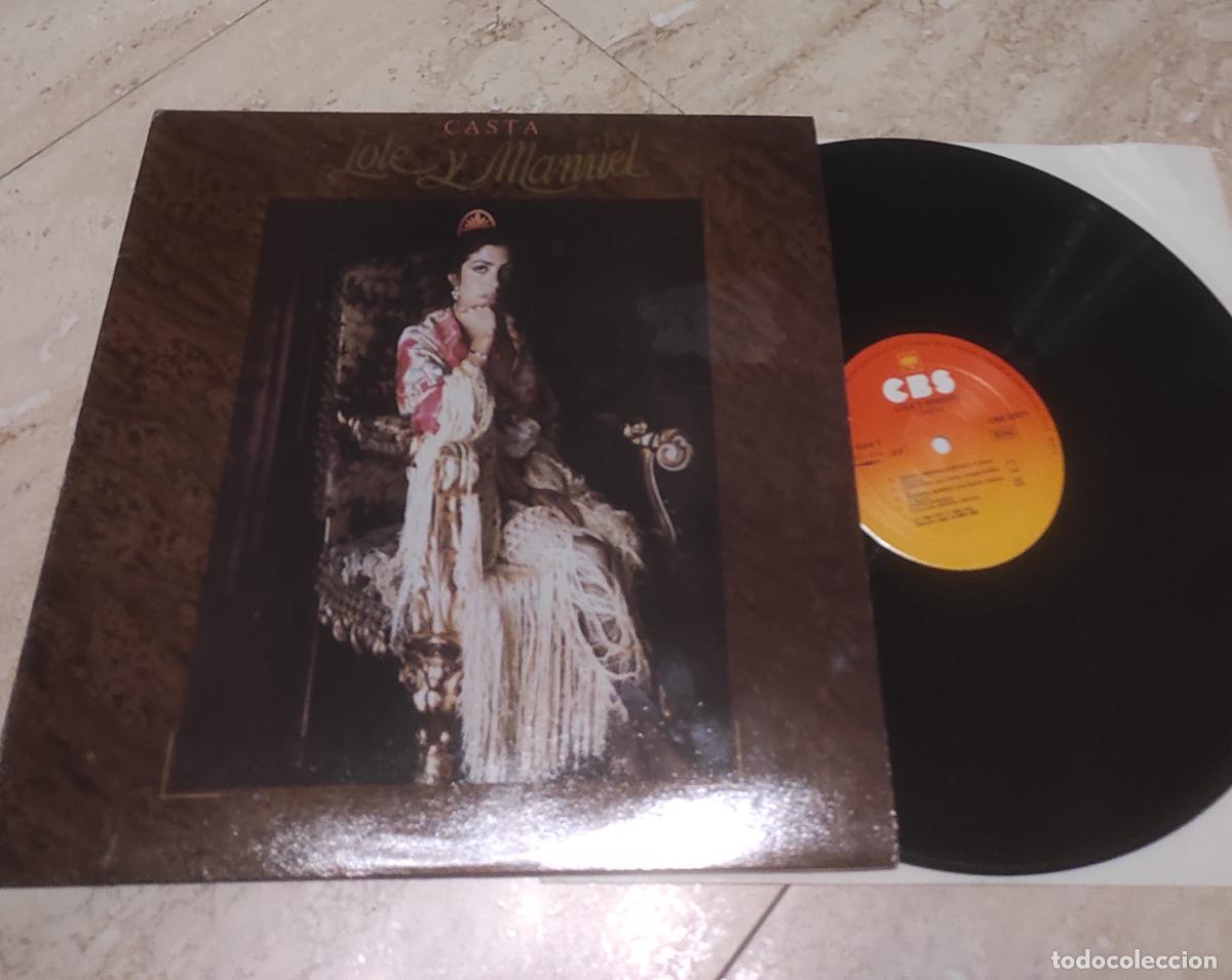 Discos de vinilo: LOLE Y MANUEL-casta- LP- RARA EDICION-1985- EXCELENTE ESTADO