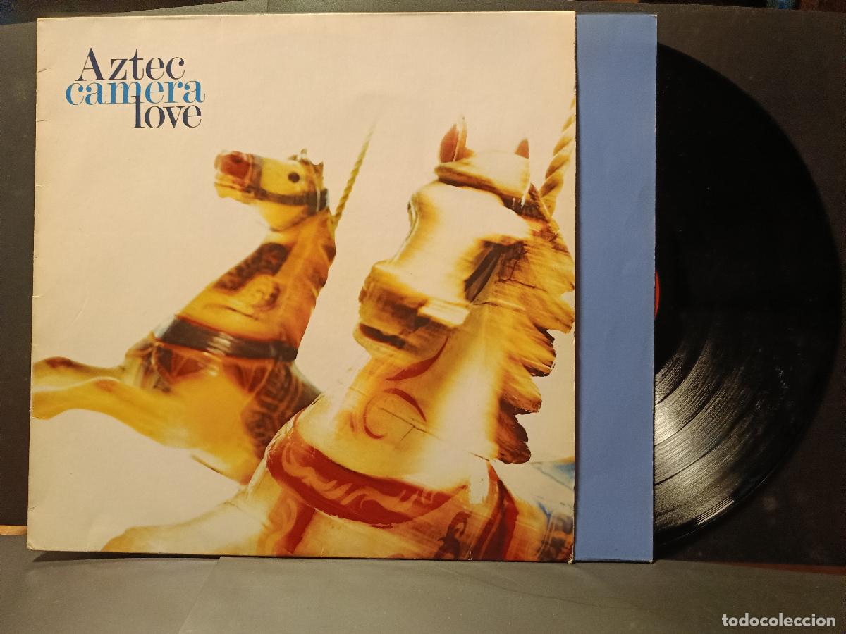 Discos de vinilo: AZTEC CAMERA ( LOVE ) 1987 - GERMANY LP33 WEA RECORDS con encarte PEPETO