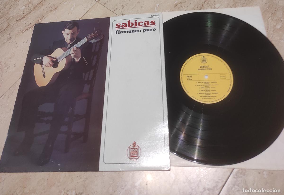 Discos de vinilo: Sabicas &lrm;&ndash; Flamenco Puro-LP- 1986- EXCELENTE ESTADO