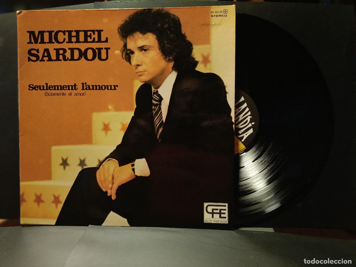 Discos de vinilo: MICHEL SARDOU SOLAMENTE EL AMOR LP ESPA&Ntilde;A 1977 PDELUXE