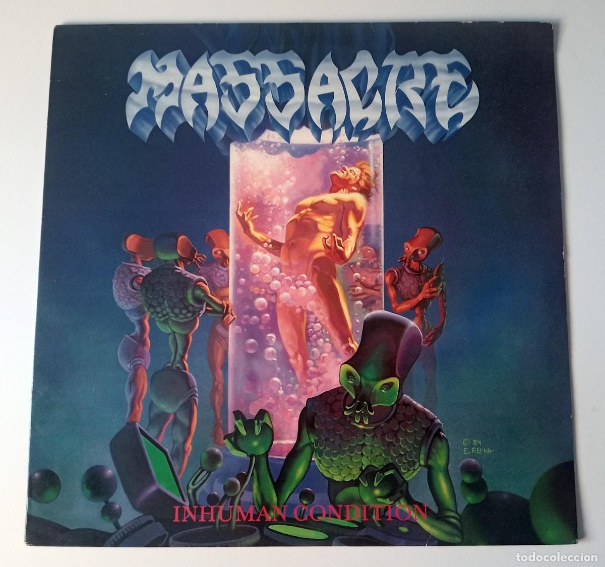 Discos de vinilo: EP MASSACRE - INHUMAN CONDITIONS