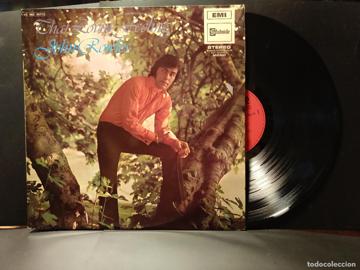 Discos de vinilo: JOHN ROWLES THAT LOVIN FEELIN LP FRANCIA 1969 PDELUXE